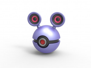 Loudred orb 3Dプリントモデル
