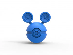 Loudred orb 3D Print Model