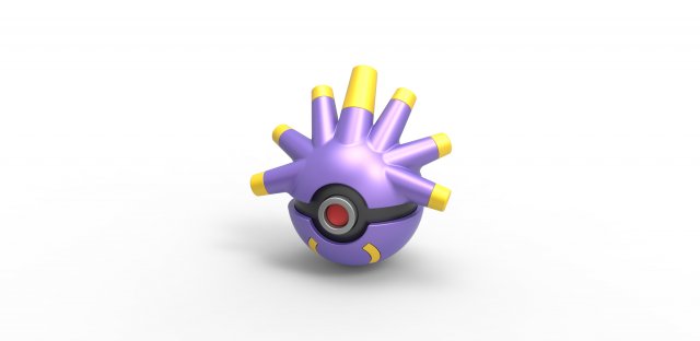 Exploud orb Model do druku 3D .c4d .max .obj .3ds .fbx .stl .blend 