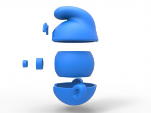Smurf orb Modelo de Impressão 3D