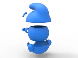 Smurf orb 3D Print Model