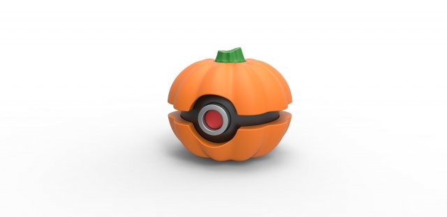 Pumpkin orb 3D Baskı Modeli .c4d .max .obj .3ds .fbx .stl .blend 