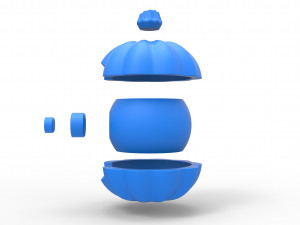 Pumpkin orb 3D Baskı Modeli