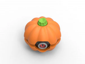 Halloween pumpkin orb 3D Print Model