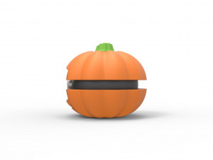 Halloween pumpkin orb 3D-Druckmodell