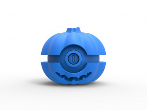 Halloween pumpkin orb 3D-Druckmodell