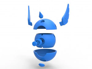 Dragonair orb 3D Print Model