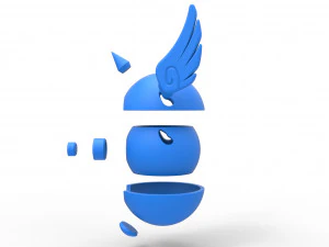 Dragonair orb 3D Print Model