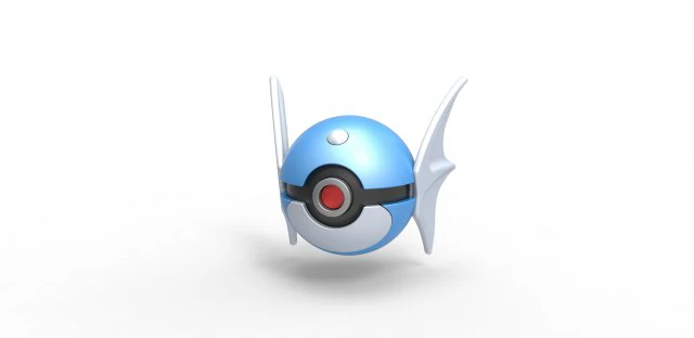 Dratini orb 3D Print Model .c4d .max .obj .3ds .fbx .stl .blend 