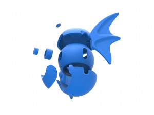 Dratini orb 3D Print Model