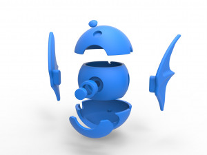 Dratini orb 3D Print Model