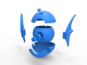 Dratini orb 3D Print Model