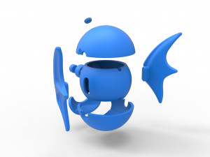 Dratini orb 3D Print Model