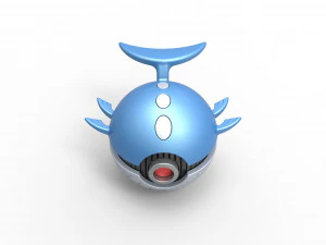 Wailord orb 3D Print Model