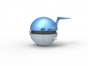 Wailord orb 3D Print Model