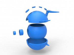 Wailord orb Modello di stampa 3D
