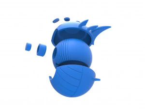 Wailord orb 3D Print Model