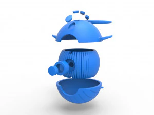 Wailord orb 3D Print Model