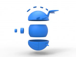 Wailord orb 3D Print Model