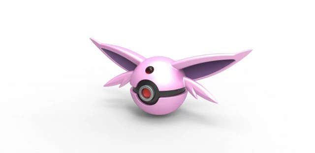Espeon orb 3D Print Model .c4d .max .obj .3ds .fbx .stl .blend 