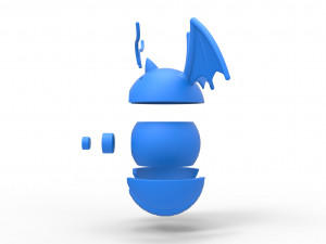 Dragonite orb Modelo de Impressão 3D