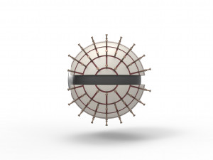 Pinhead orb Model Cetak 3D