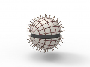 Pinhead orb Model Cetak 3D