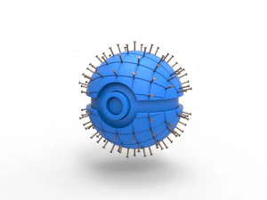 Pinhead orb 3D Print Model