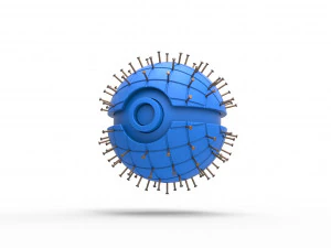 Pinhead orb 3D Print Model