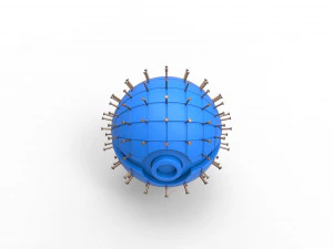 Pinhead orb 3D Print Model