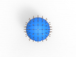 Pinhead orb Model Cetak 3D