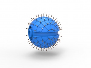 Pinhead orb Model Cetak 3D
