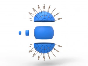 Pinhead orb 3D Print Model