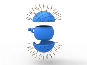 Pinhead orb 3D Print Model