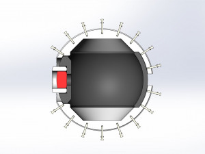 Pinhead orb Model Cetak 3D