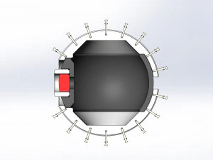 Pinhead orb 3D Print Model