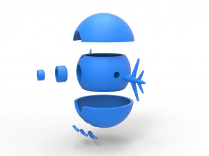 Wooper orb 3D Print Model