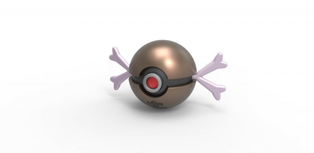 Paldean Wooper orb Modello di stampa 3D .c4d .max .obj .3ds .fbx .stl .blend