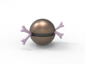 Paldean Wooper orb Modello di stampa 3D