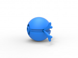 Paldean Wooper orb Modello di stampa 3D