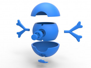 Paldean Wooper orb Modello di stampa 3D