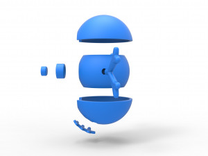 Paldean Wooper orb Modello di stampa 3D