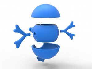 Paldean Wooper orb Modello di stampa 3D