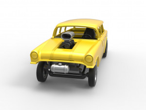 Gasser Scale 1 to 25 Model Cetak 3D