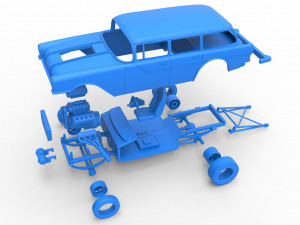 Gasser Scale 1 to 25 Model Cetak 3D
