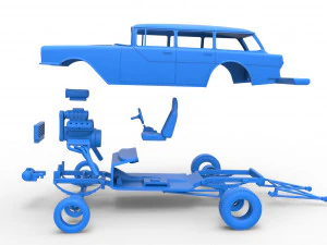 Gasser Scale 1 to 25 3D Print Model