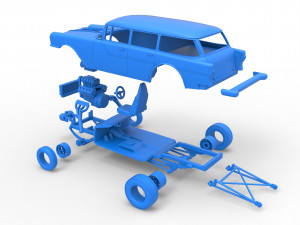 Gasser Scale 1 to 25 Model Cetak 3D