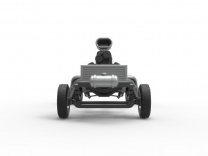 Chassis of Gasser Scale 1 to 25 Model Cetak 3D