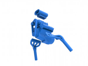 Engine V8 for gasser Scale 1 to 25 Modèles 3D en vedette