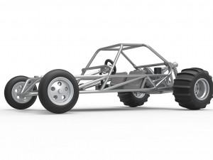 Old school Sand Rail buggy Scale 1 to 25 3D-printmodel